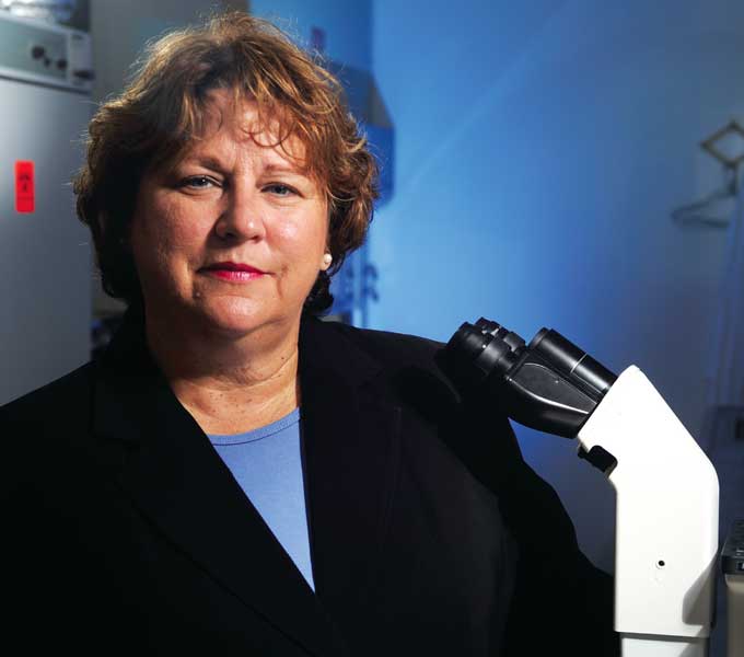 Dr. Alice Clark, UM pharmacognosist and Vice Chancellor for Research and Sponsored Programs