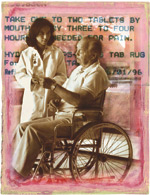 Man in wheelchair with nurse